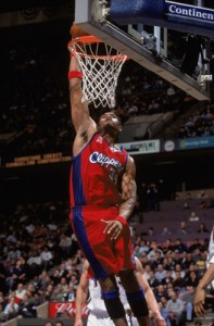 Michael Olowokandi dunks.