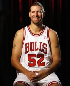 Brad Miller, tout sourire